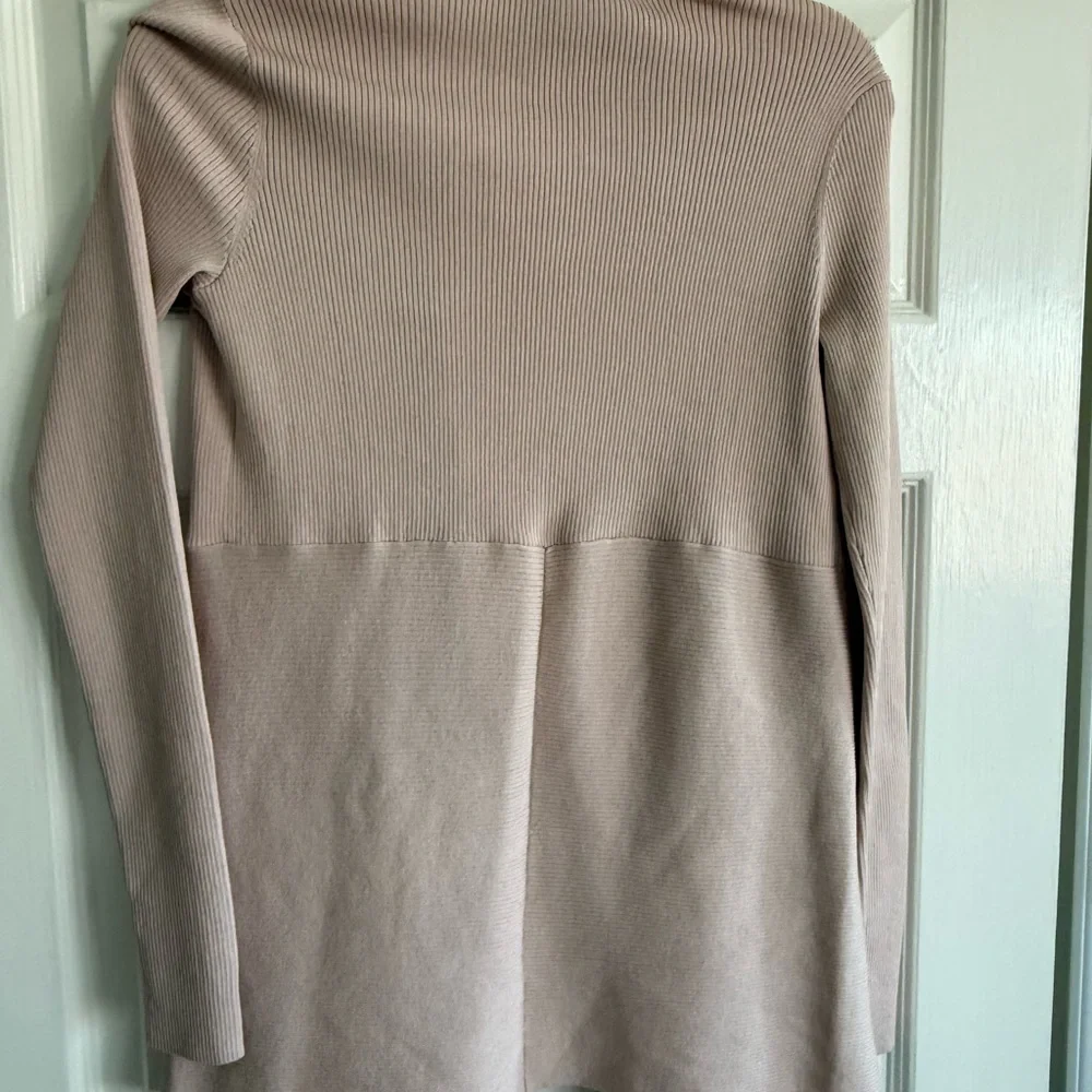 Express Blush Ribbed Cardigan - Picture 4 of 4